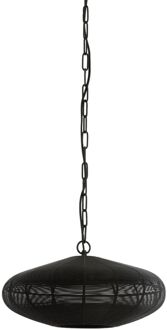 Hanglamp BAHOTO - Ø40x18cm - Zwart