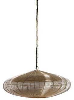 Hanglamp BAHOTO - Ø60x23cm - Goud Goudkleurig