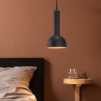 hanglamp Bainbridge zwart Ø 15 cm metalen plug