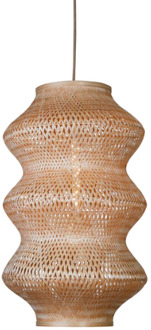Hanglamp Barbados bamboe/3-bol ø40xh.67cm naturel, XL
