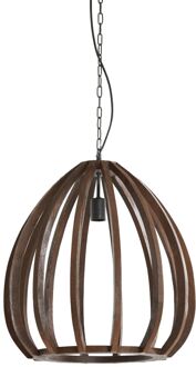 Hanglamp BARSIA - Ø50x54cm - Bruin