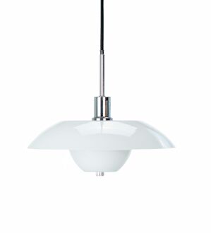 Hanglamp Bergen 5w E14 32 X 28 Cm Glas Wit