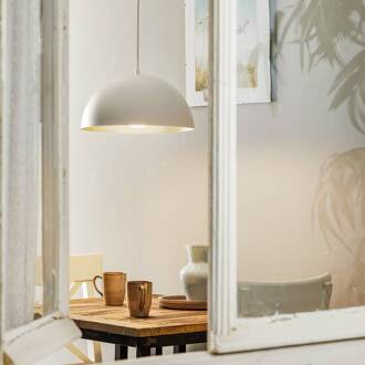 Hanglamp Beta in wit-goud wit, goud