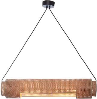 Hanglamp Bhutan - Bamboe - 85x15x15cm Bruin