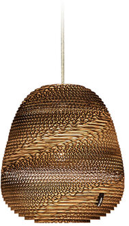Hanglamp Binky 210 Ø 21 cm bruin