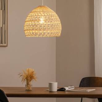 Hanglamp BOHO, Ø 43 cm, naturelbruin, rotan, E27 natuurlijk bruin