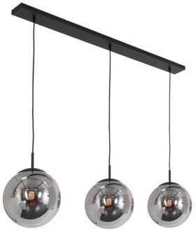 Hanglamp bollique L 120 cm 3 lichts 3122 zwart