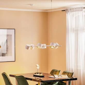 Hanglamp Bot, wit, 6-lamps