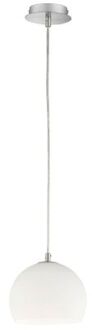 Hanglamp Bow Nikkel Opaal ⌀20cm E27 40w