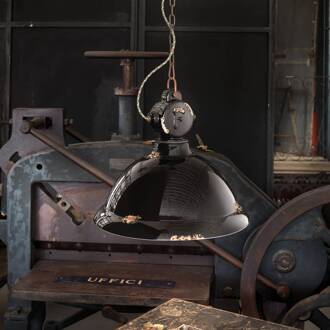 Hanglamp C1710 van keramiek, zwart zwart roest bruin