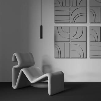 Hanglamp Calipso, zwart, Ø 5,6 cm, metaal, GU10