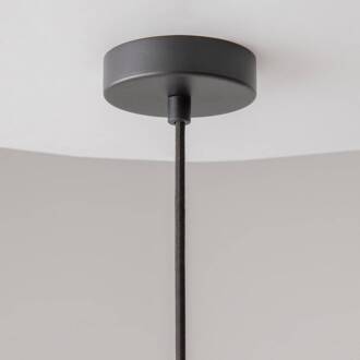 hanglamp Cambio, bruin, Ø 47,5 cm, vilt, E27 bruin, zwart