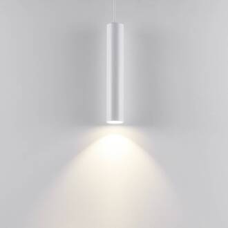 Hanglamp CAN, wit, hoogte 35 cm, Ø 6 cm, metaal, GU10