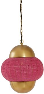 Hanglamp CETARA - Ø33x38cm - Roze