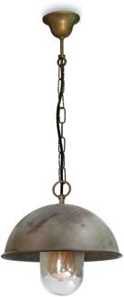 Hanglamp Cirkel binnenwerk messing antiek Ø 25 cm antiek messing, helder