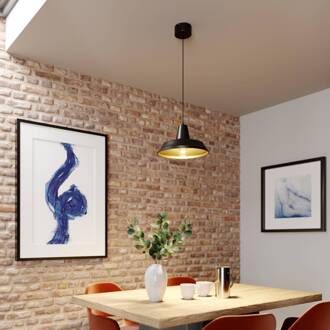 Hanglamp Class, zwart/goud zwart, goud