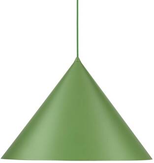 Hanglamp Cono, 1-lamp, Ø 50 cm, groen, E27