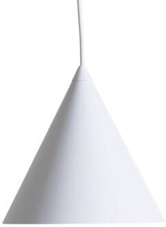 Hanglamp CONO, 3-lamps, Linear, lengte 75 cm, wit wit mat