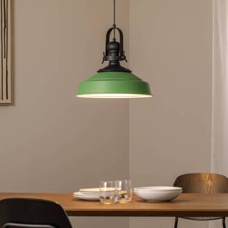 Hanglamp Craft, groen, metaal, Ø 41 cm, E27