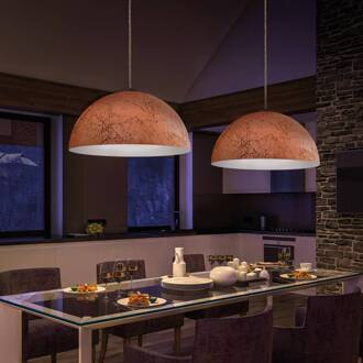 Hanglamp Cult Vintage, koper, Ø 40 cm