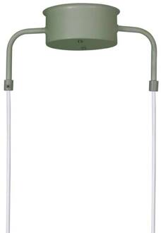 hanglamp CURVE 5, groen, 5-lamps, 165 cm