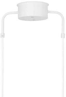 hanglamp CURVE 5, wit, 5-lamps, 165 cm