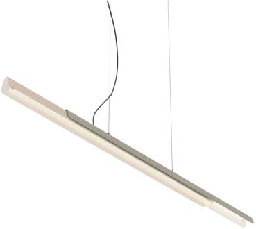 hanglamp Dala lineair, zandwit/beton, 2.700 K 150 cm zand, beton