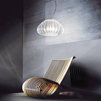 Hanglamp Diamant Crystal Ø 30 cm nikkel, helder