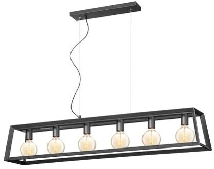 hanglamp Dito taps 6L - zwart