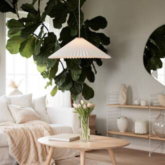 hanglamp Dora, Ø 60 cm, papier, wit