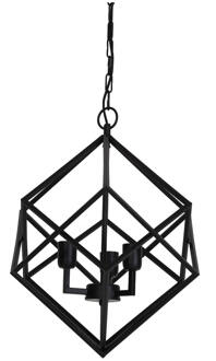 Hanglamp Drizella - 46x46x56 - Zwart