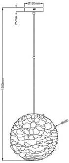 Hanglamp Ducky, Nino Leuchten Wit