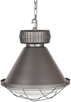 Hanglamp Duisburg - Burned Steel Grijs