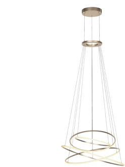 Hanglamp E-Flying Rings Ø 110 cm vide champagne
