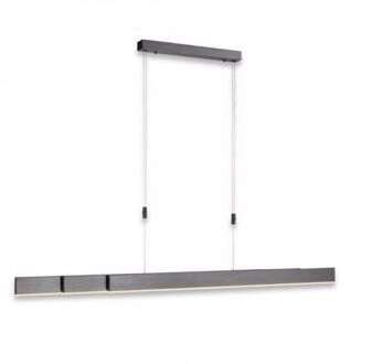 Hanglamp e-Slide L 120-200 cm donker grijs