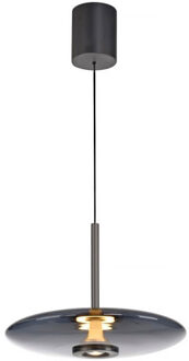 Hanglamp E-Vitrum e-Lift Ø 45 cm donker grijs