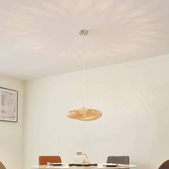 hanglamp Eleane, bamboe, naturel, Ø 50 cm bamboenatuur