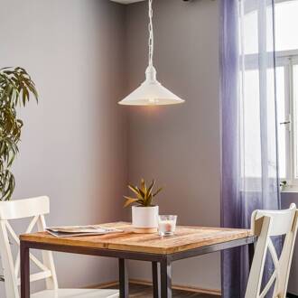 Hanglamp Elmo, 1-lamp, wit