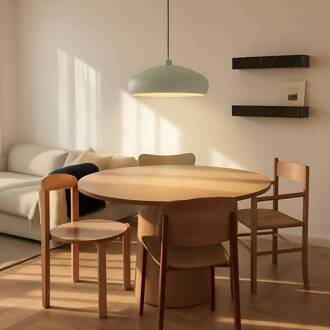 hanglamp Elover, lichtgroen, Ø 45 cm, ijzer