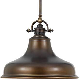 Hanglamp Emery 1-lamp brons Ø 34,3 cm