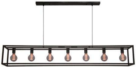 Hanglamp Esteso Mat Zwart 168cm