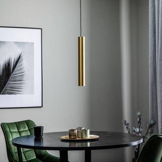 Hanglamp Eye, 1-lamp, messing, kaphoogte 40 cm