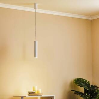 Hanglamp Eye, hoogte kap 25 cm, wit