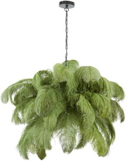 Hanglamp Feather - Groen - Ø80cm