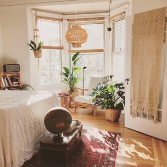 Hanglamp Felis van natuurlijk touw Ø 30 cm naturel