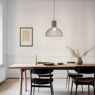 Hanglamp Fellini MR-672, zwart, metaal, Ø 38 cm