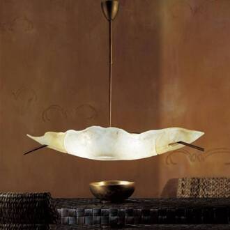 Hanglamp FIRENZE 65 amber, antiek bruin