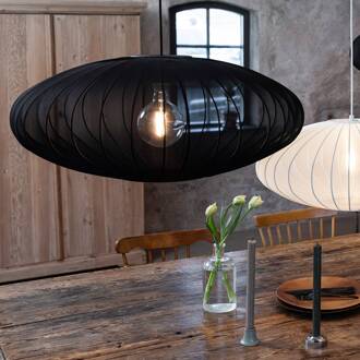 Hanglamp Florence, Ø 75 cm, zwart, nylon