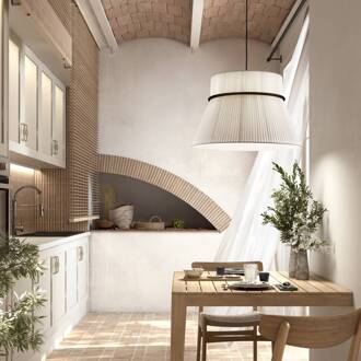 hanglamp Folie S, wit/zwart, Ø 60 cm, stof wit, zwart