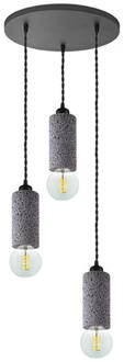 Hanglamp Fresco 3-Lichts - Beton Grijs